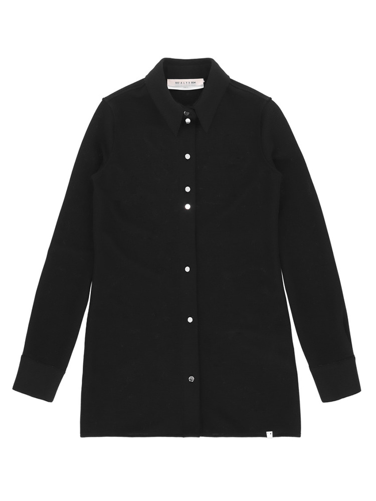 BLACK JERSEY SHIRT DRESS  알릭스 블랙 저지 셔츠 드레스 - 아데쿠베
